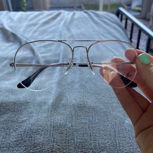 Clear Ray Ban Aviators